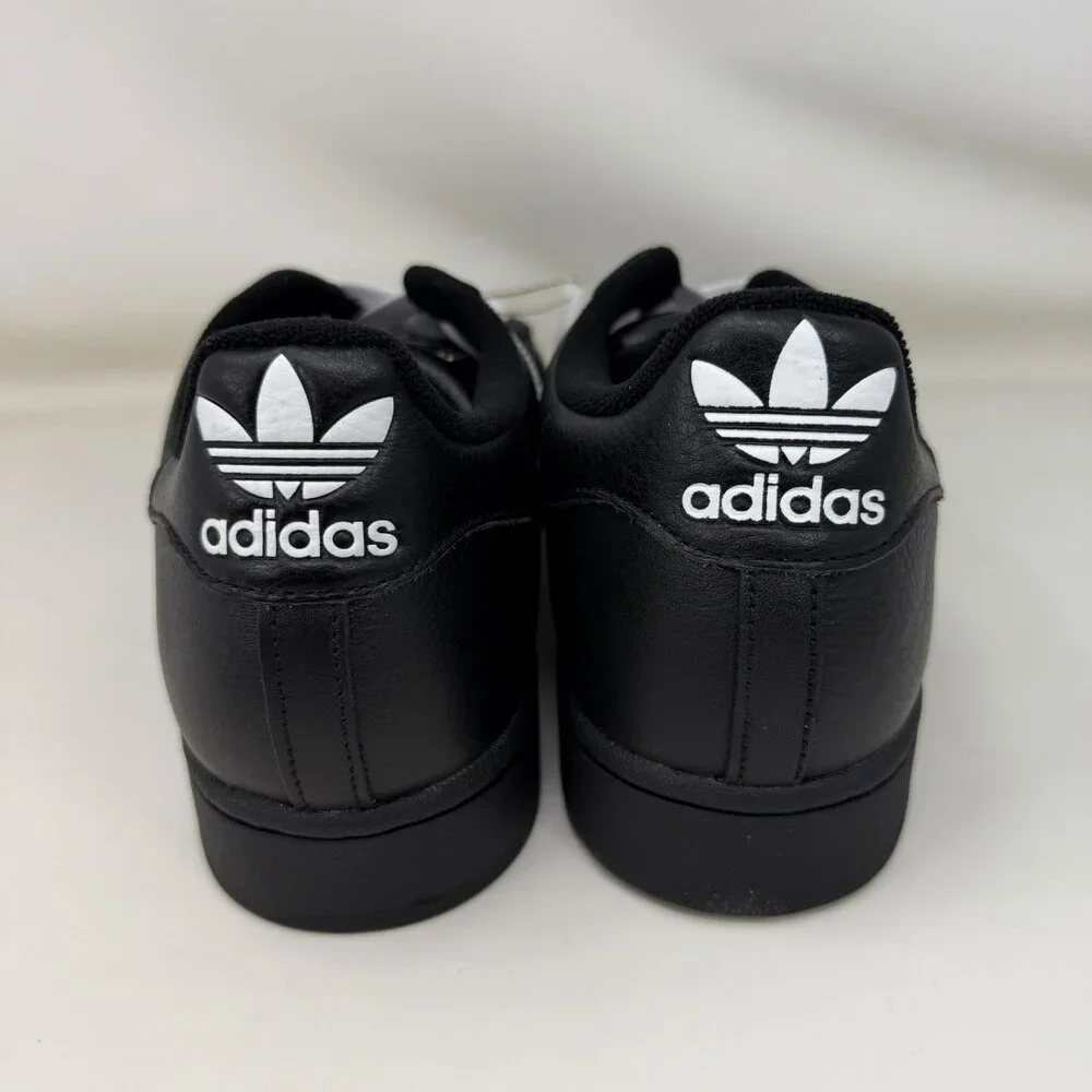 Adidas Originals Superstar 2 Shell Toe Shoes Black White Men’s Size 11.5 - Picture 4 of 8